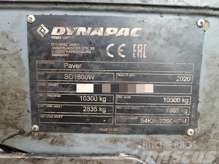 Dynapac SD1800W Asfaldilaoturid
