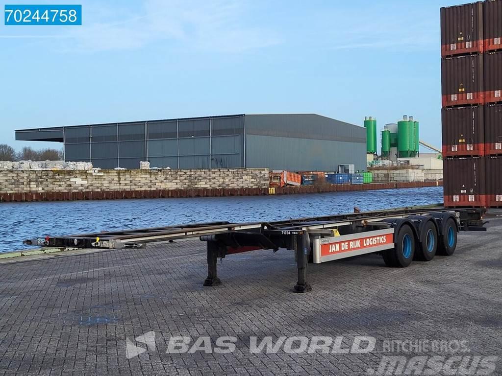  Hertoghs O3 45 Ft 3 axles 3 units 45 Ft more avail Konteinerveo poolhaagised