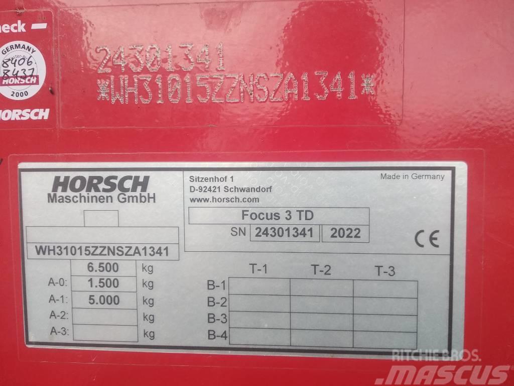 Horsch Focus 3 TD Külvikud