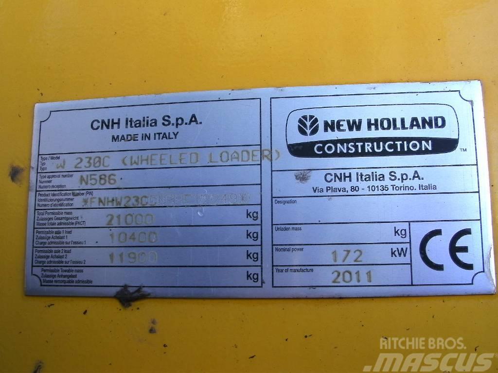 New Holland W 230 C Rataslaadurid