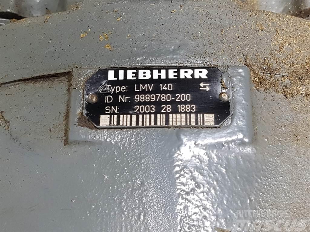 Liebherr A934C-9889780-200-LMV140-Drive motor/Fahrmotor Hüdraulika