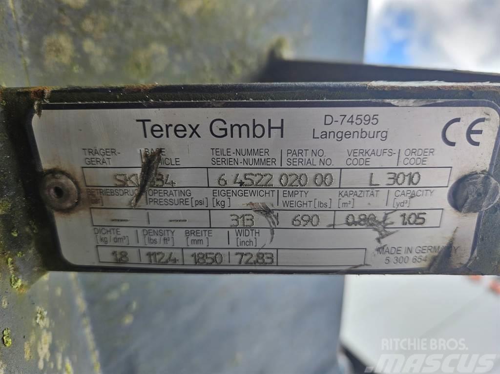 Terex TL80/SKL834-6452202000-1,85 mtr-Bucket/Schaufel Kopad