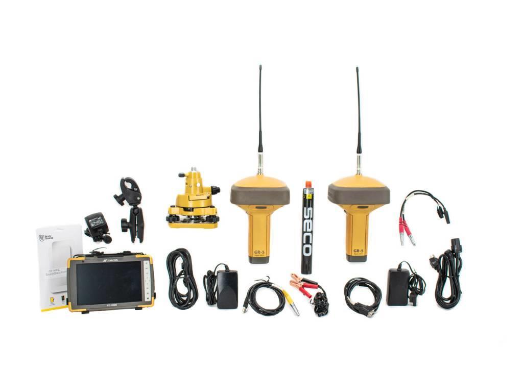 Topcon Dual GR-5 UHF II GPS Kit w/ FC-5000 & Magnet Field Muud osad