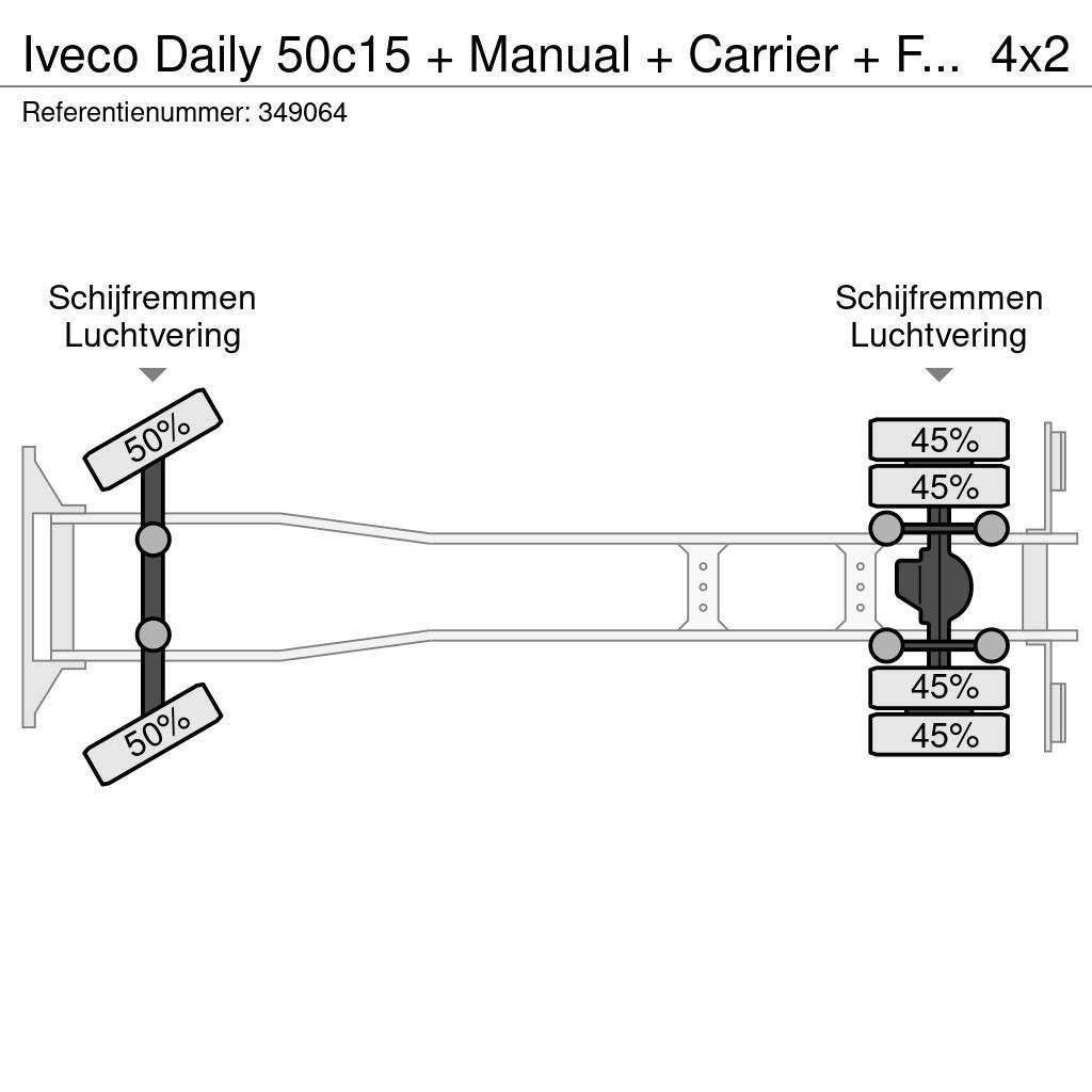 Iveco Daily 50c15 + Manual + Carrier + Flower transport Külmikautod