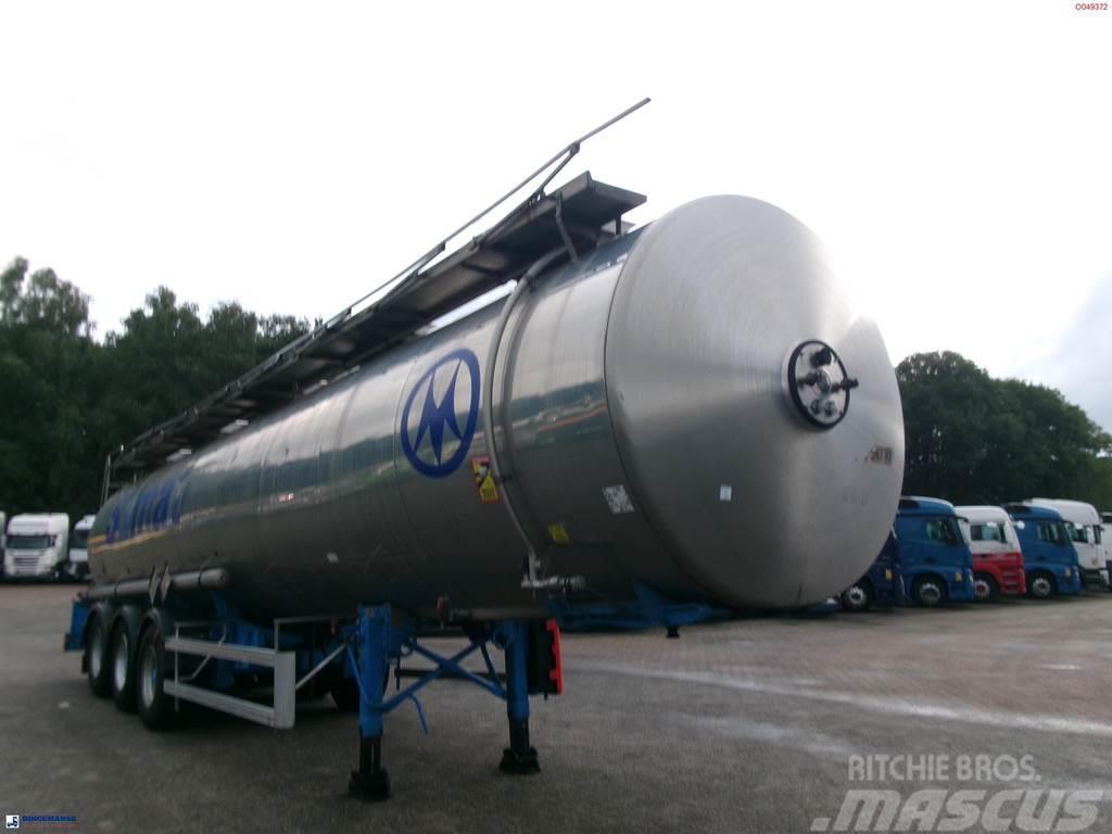Magyar Chemical tank inox 32.5 m3 / 1 comp Tsistern poolhaagised
