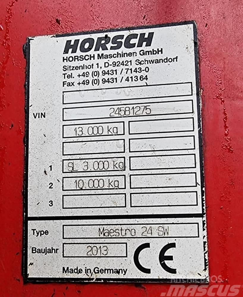 Horsch Maestro 24 SW Külvik-äkked