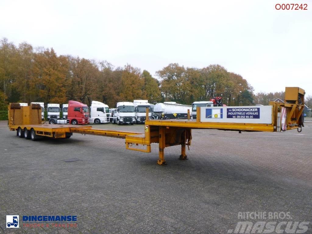 Broshuis 3-axle semi-lowbed trailer E-2190-24 / 47.5 T ext. Raskeveo poolhaagised