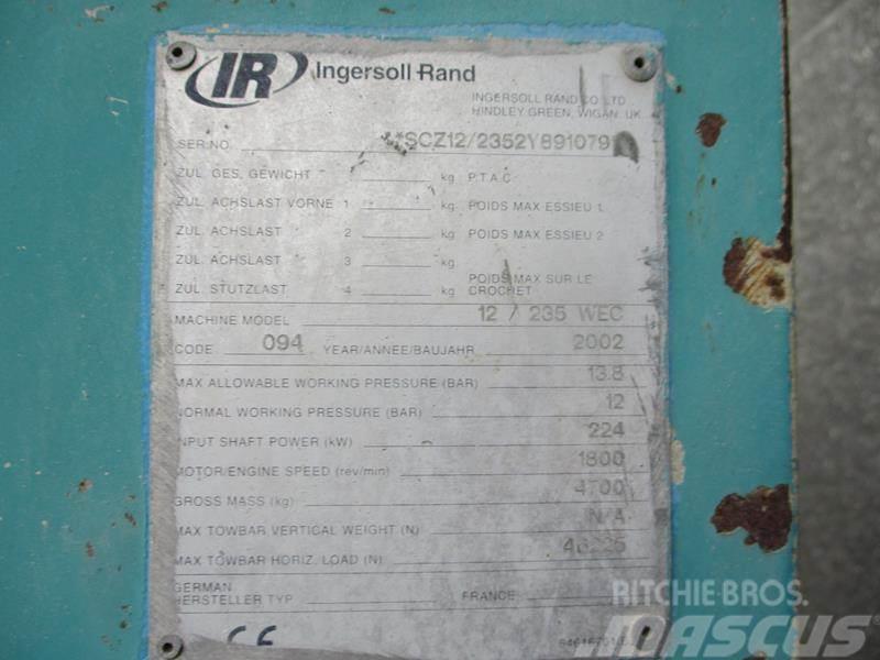 Ingersoll Rand 12 / 235 Kompressorid