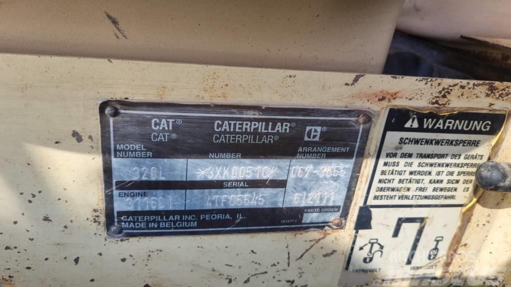 CAT 320 L Roomikekskavaatorid