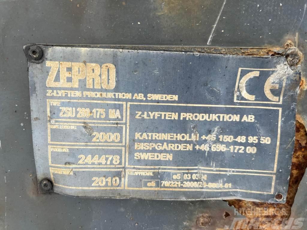  ZEPRO ZSU 200-175MA / 2000 KG. Kaubatõstukid ja mööblitõstukid