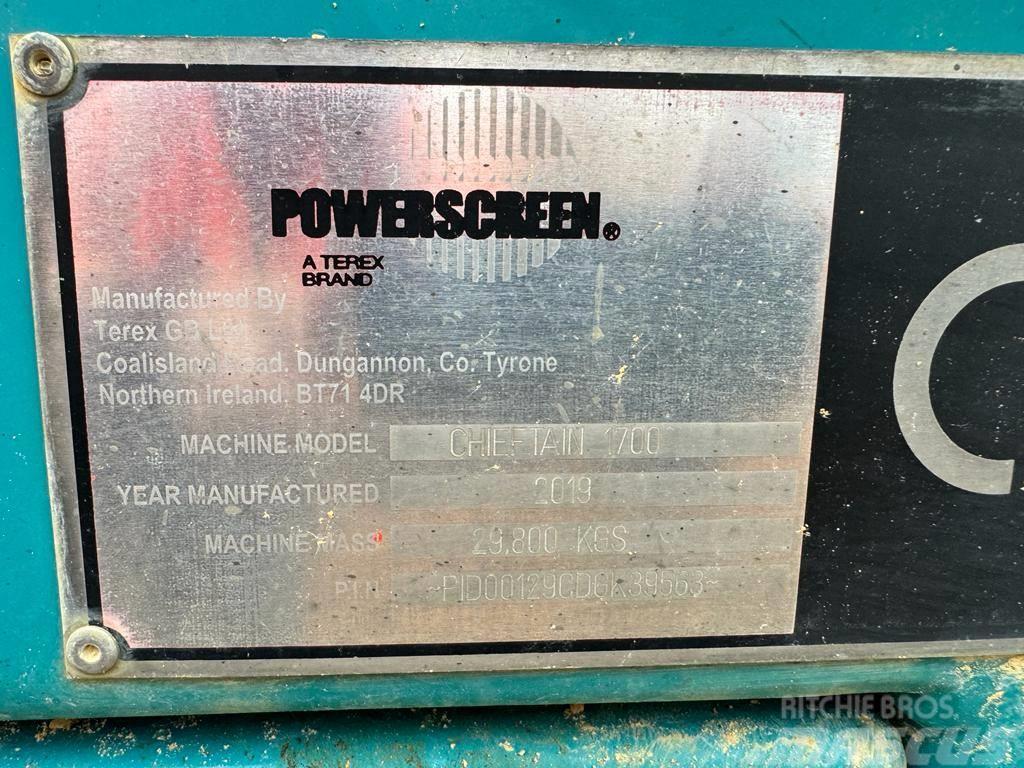PowerScreen Chieftain 1700 Sõelad