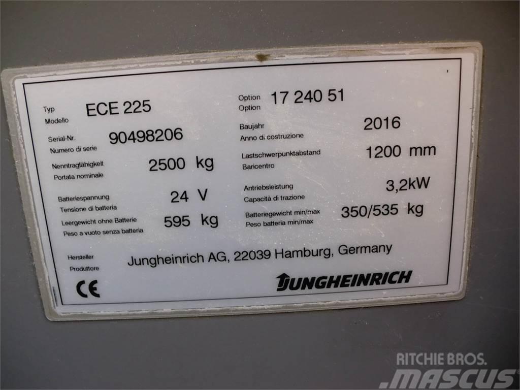 Jungheinrich ECE 225 2400x510mm Madalkomplekteerimistõstuk