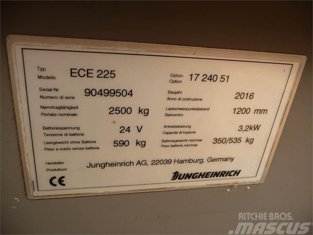 Jungheinrich ECE 225 2400x510mm Madalkomplekteerimistõstuk