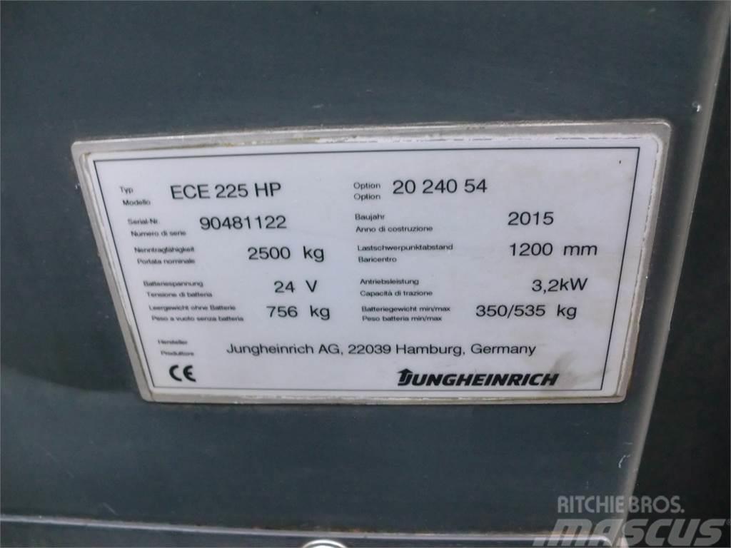 Jungheinrich ECE 225 HP 2400x540mm Madalkomplekteerimistõstuk