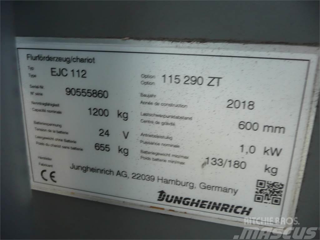 Jungheinrich EJC 112 290 ZT Platvormiga virnastajad