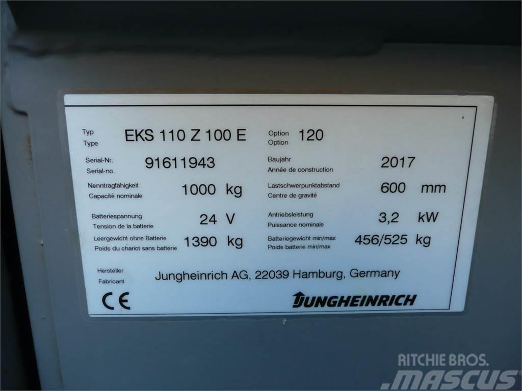 Jungheinrich EKS 110 Z 100 E Kõrged komplekteerimistõstukid