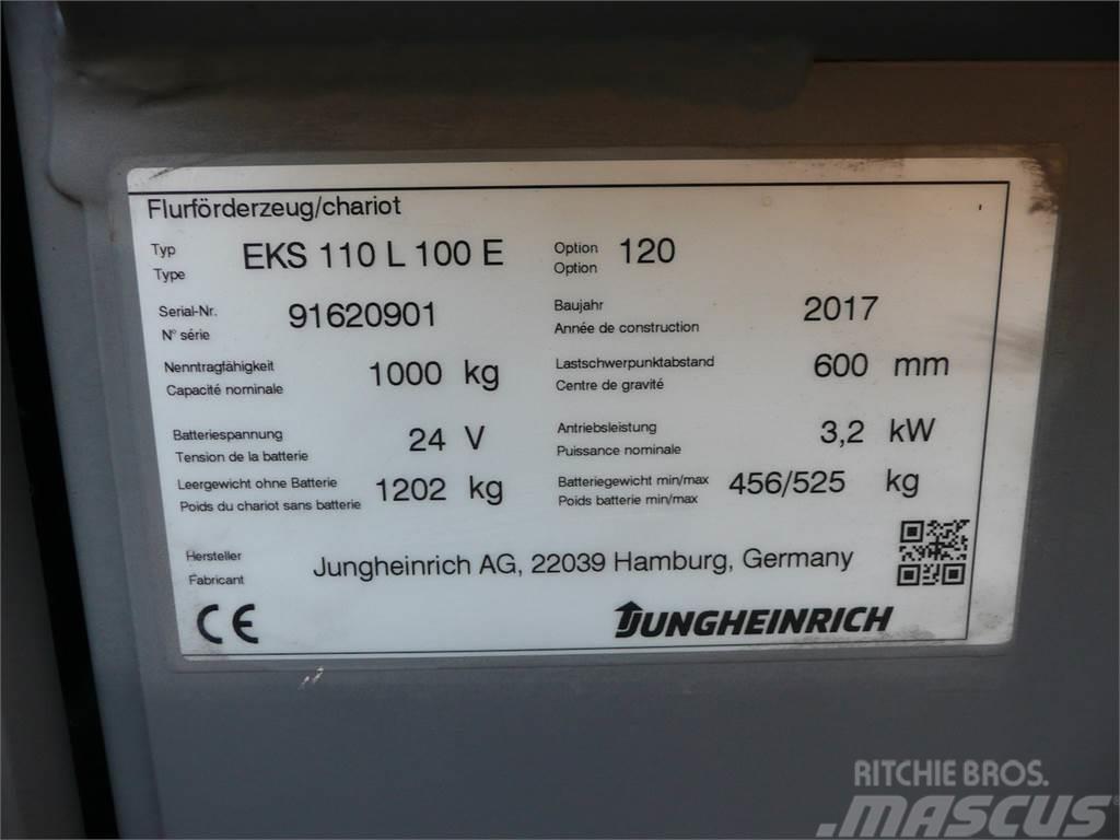 Jungheinrich EKS 110L 100E Kõrged komplekteerimistõstukid
