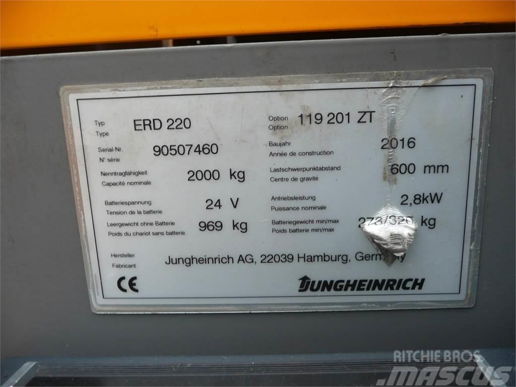 Jungheinrich ERD 220 201 ZT LI-ION Platvormiga virnastajad