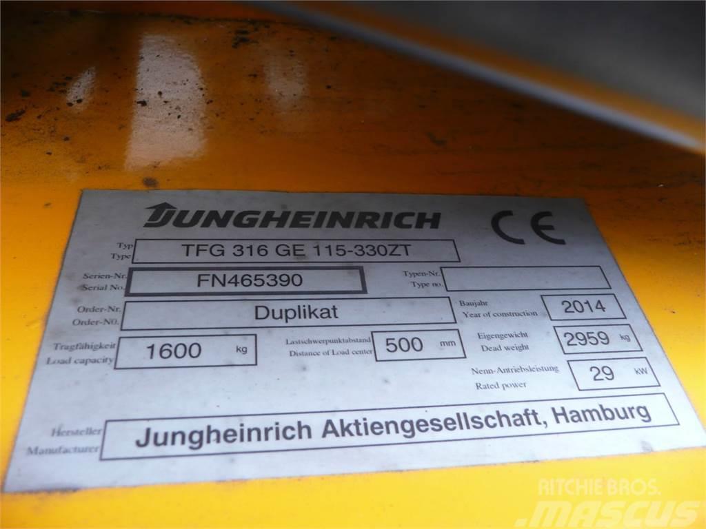 Jungheinrich TFG 316 330 ZT Gaasitõstukid