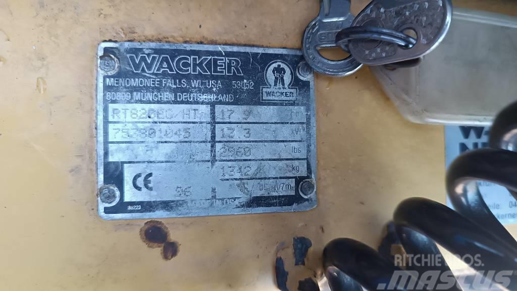 Wacker RT82 SC2 SC3 NEUSON AMMANN RAMMAX 1575 Tandemrullid