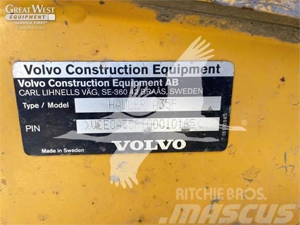 Volvo A35F Liigendraamiga pinnaseveokid