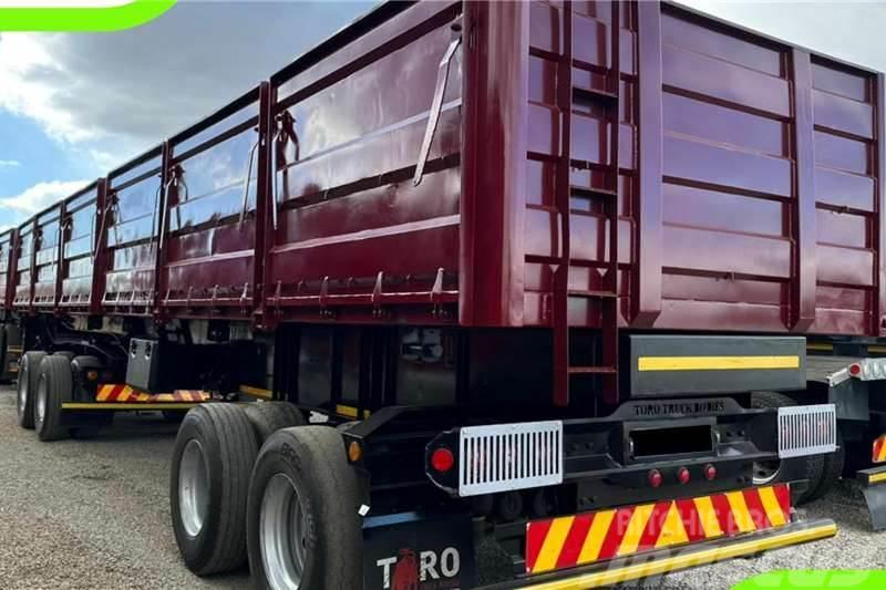 Toro Truck Bodies 2021 TORO Dropside Side Tipper Muud haagised
