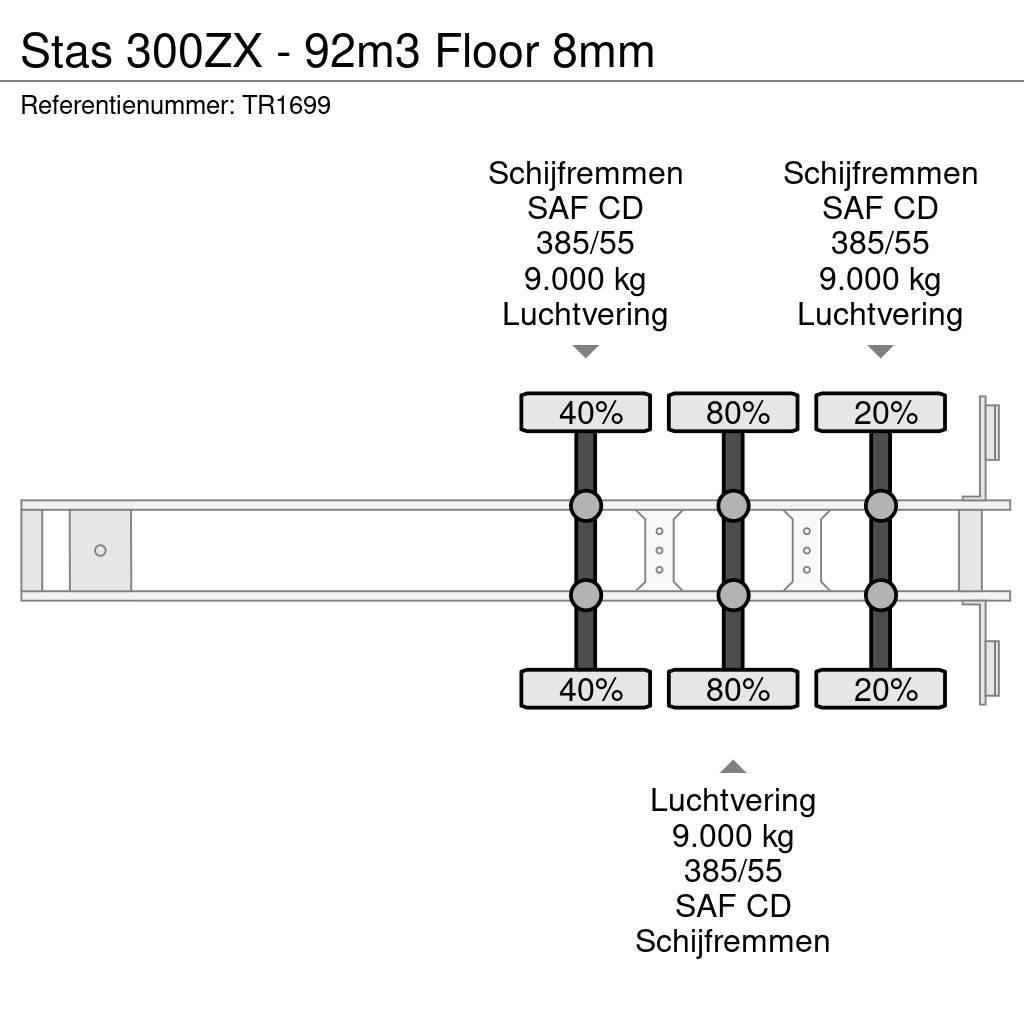 Stas 300ZX - 92m3 Floor 8mm Liikuvpõrand poolhaagised