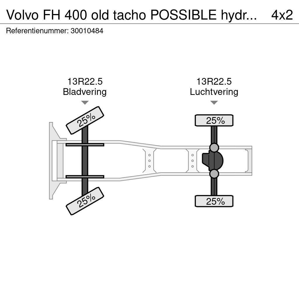 Volvo FH 400 old tacho POSSIBLE hydraulic Sadulveokid