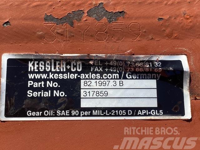 CASE 330 B NEW AXLES KESSLER Liigendraamiga pinnaseveokid