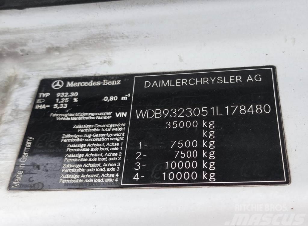 Mercedes-Benz Actros 3241K/45 8X4M / OM501 Engine sold / Gearbox Raamid