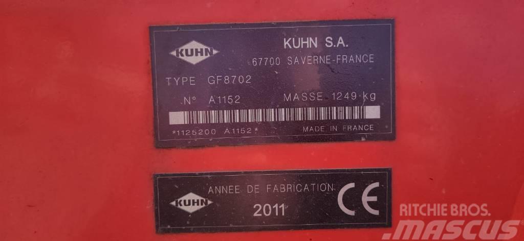 Kuhn GF8702 Vaalutid ja kaarutid