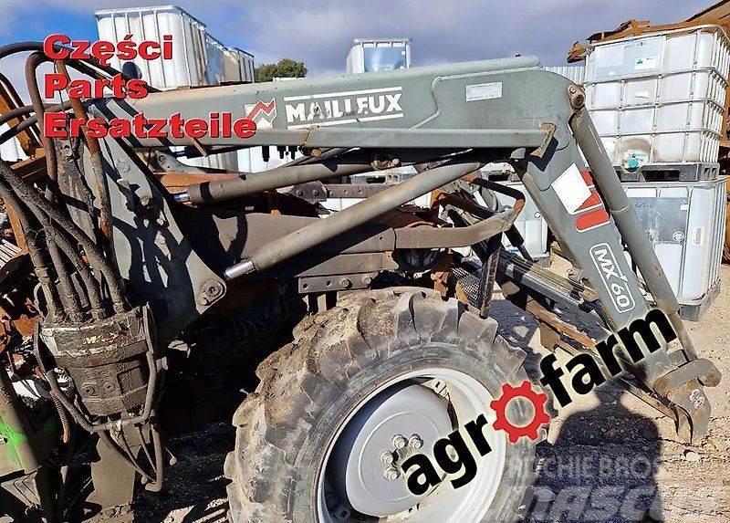 Deutz spare parts Agroplus 70 blok wał obudowa skrzynia  Muud traktoritarvikud