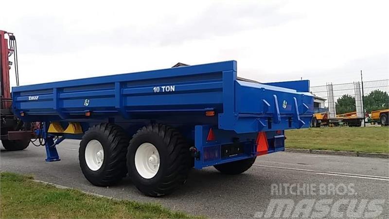 Tinaz 10 tons dumpervogn forberedt til ramper Muu kommunaaltehnika