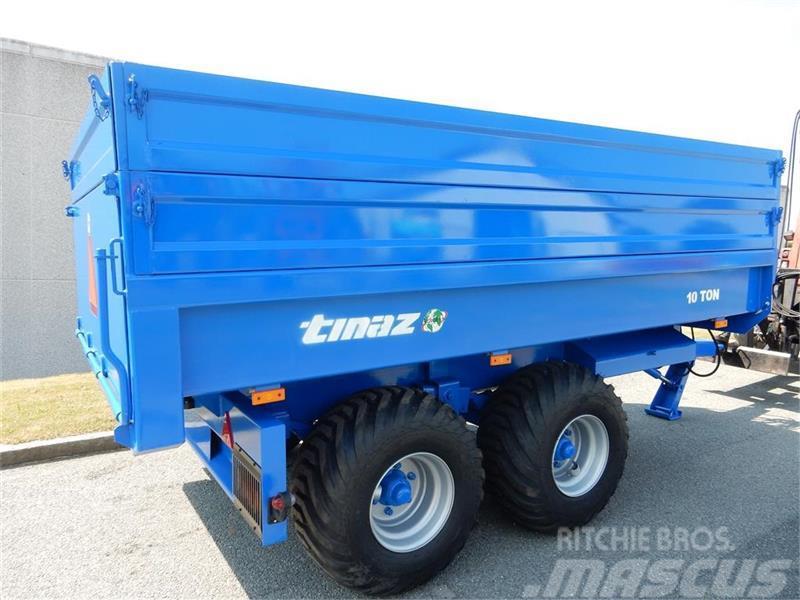 Tinaz 10 tons dumpervogn med 2x30 cm ekstra sider Muu kommunaaltehnika