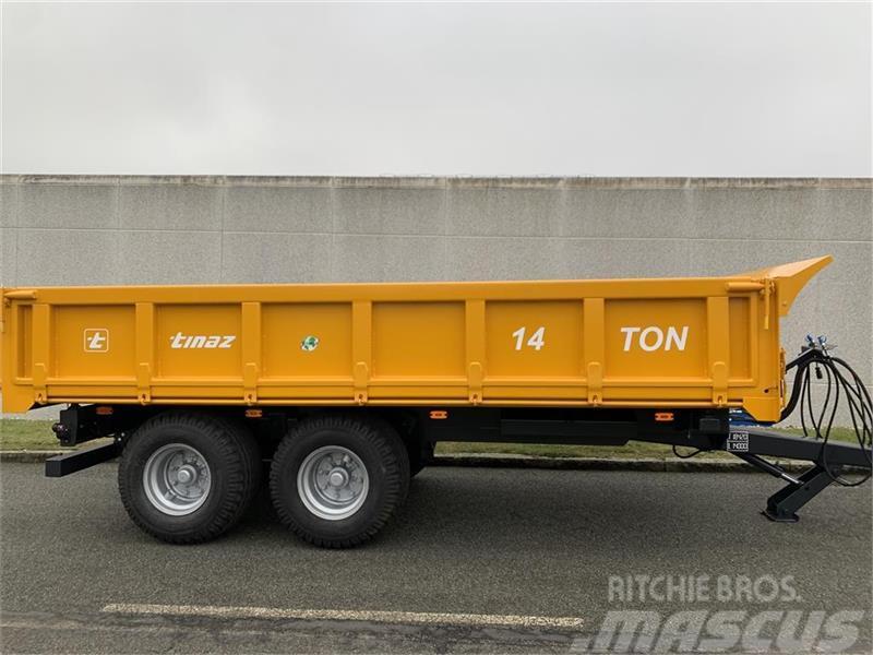 Tinaz 14 tons dumpervogn  med 3 vejstip Muu kommunaaltehnika
