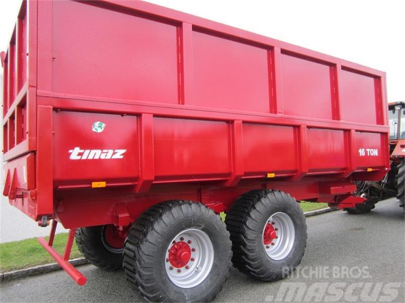 Tinaz 16 tons dumpervogne med kornsider Muu kommunaaltehnika