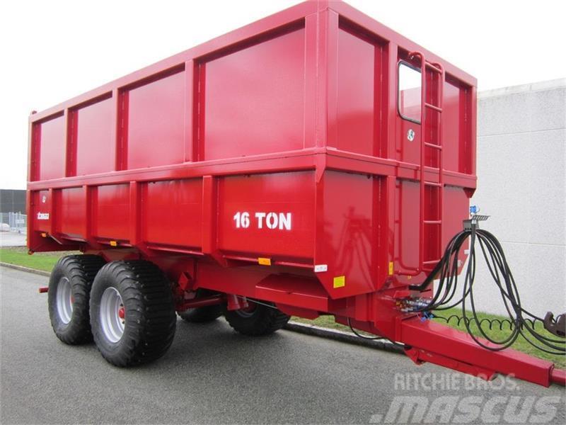 Tinaz 16 tons dumpervogne med kornsider Muu kommunaaltehnika