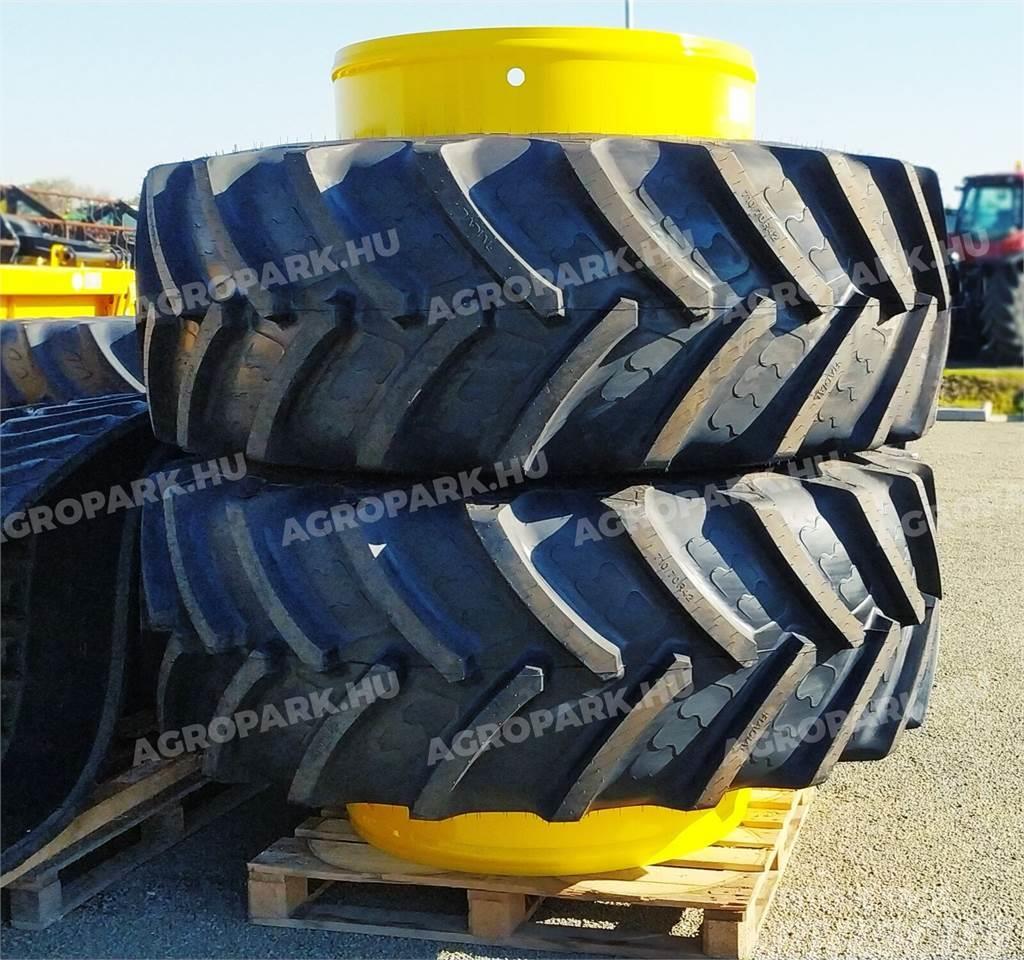  Twin wheel set with Alliance 650/85R38 tires, 1 pa Topeltrattad