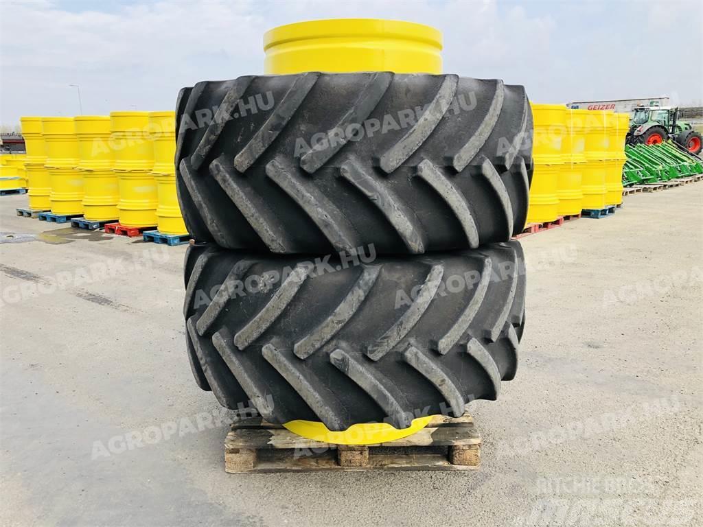 twin wheel set with Continental 650/65R34 tires Topeltrattad