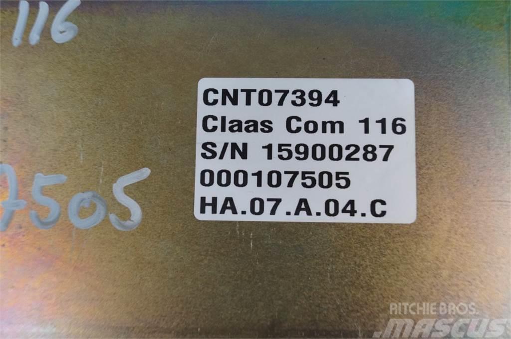 CLAAS Commandor 116 Elektroonikaseadmed