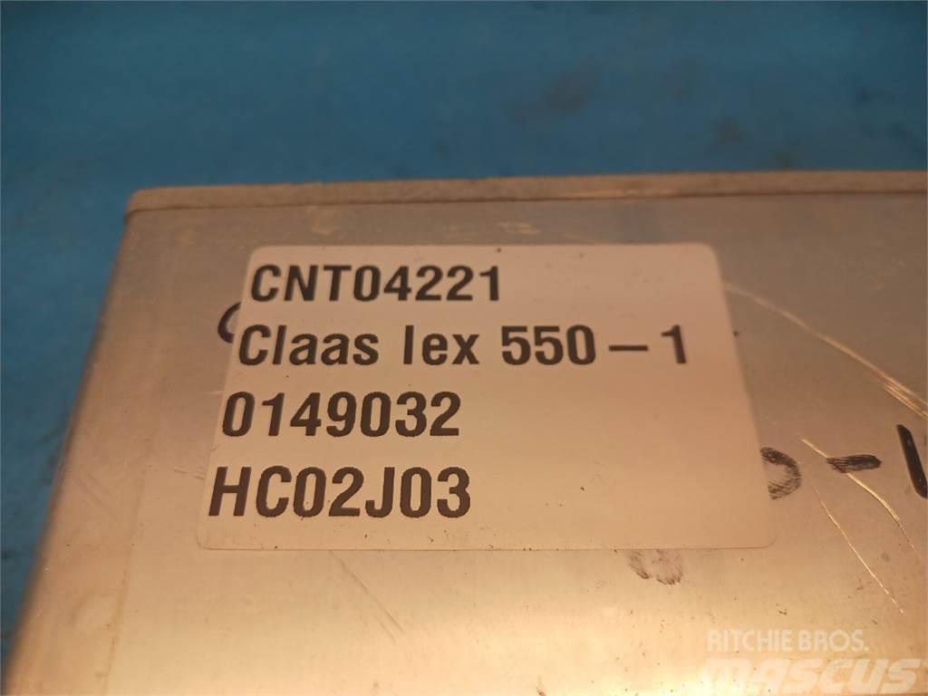 CLAAS Lexion 550 Elektroonikaseadmed
