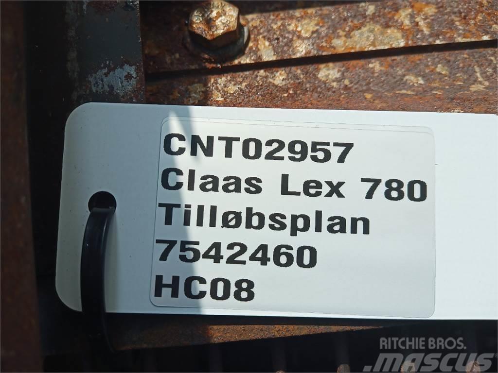 CLAAS Lexion 780 Liivapuisturid ja soolapuisturid
