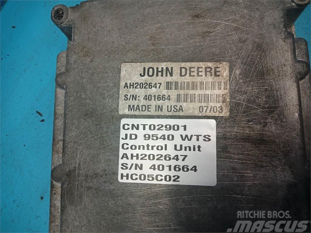 John Deere 9540 Elektroonikaseadmed