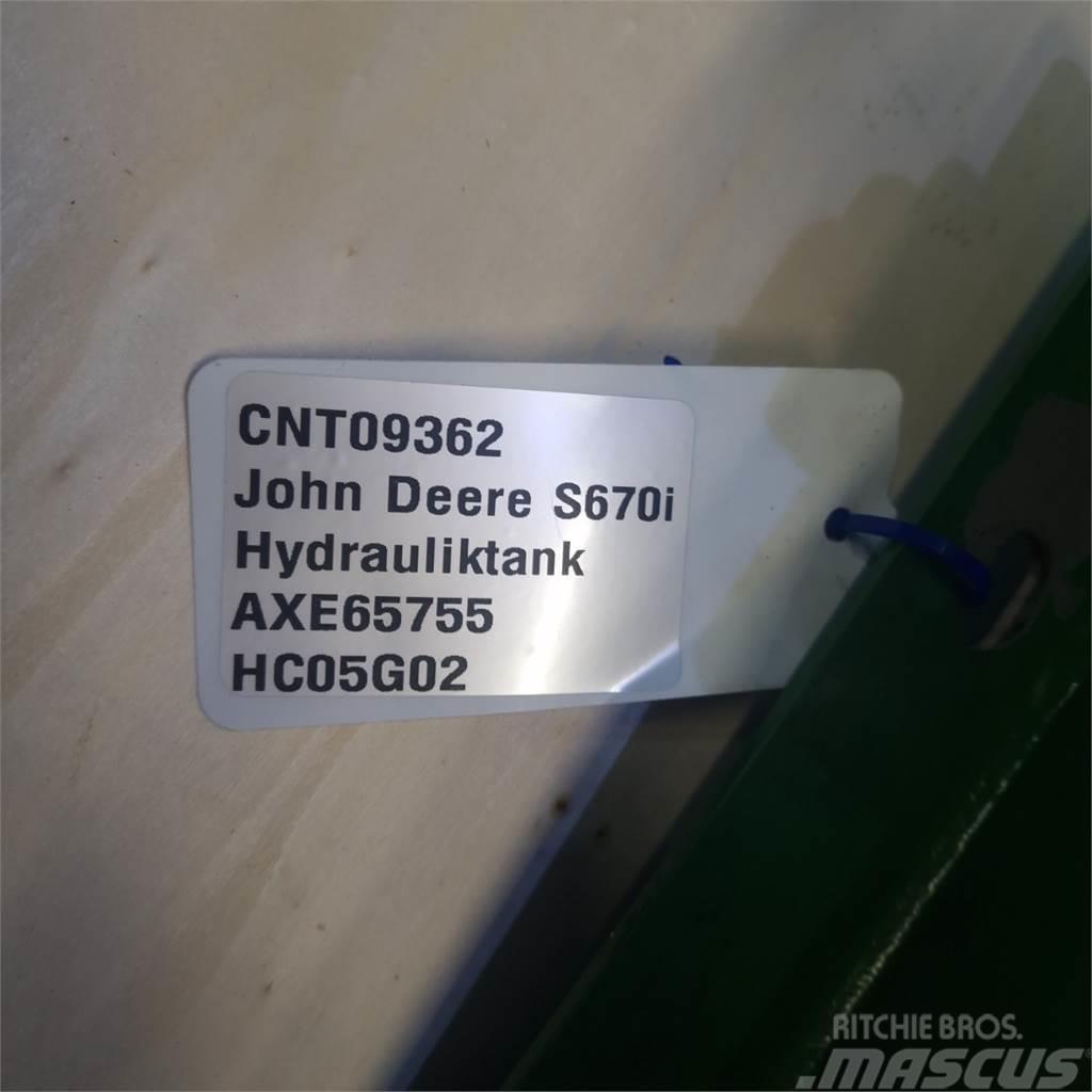 John Deere S670 Hüdraulika