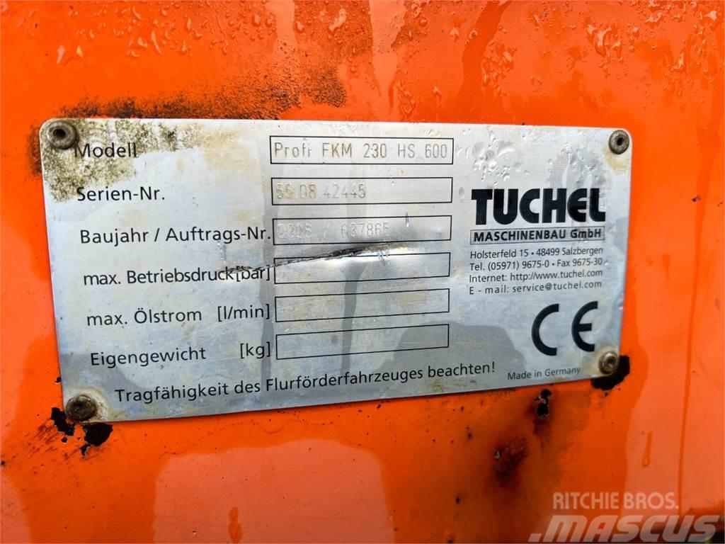 Tuchel Profi 660 kost - 230 cm. bred / Volvo ophæng Rataslaadurid