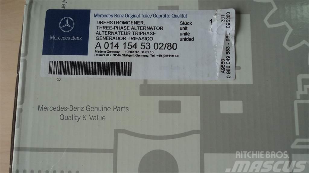 Mercedes-Benz ALTERNADOR MB A0141545302/80 Muud osad