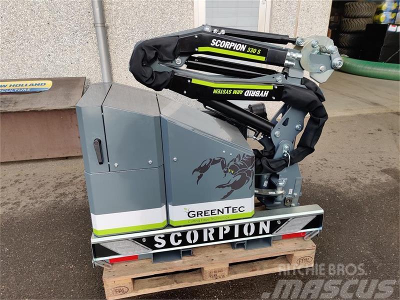 Greentec Scorpion 330-4 S PÅ LAGER - OMGÅENDE LEVERING Hekilõikurid