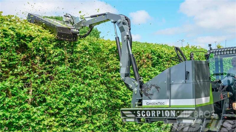 Greentec Scorpion 430 Basic Front Til læssemaskiner - PÅ LA Hekilõikurid