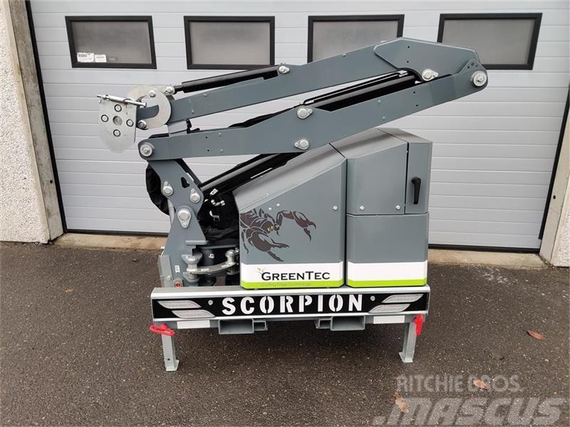 Greentec Scorpion 430 Basic Front Hydraulisk trukket (til l Hekilõikurid