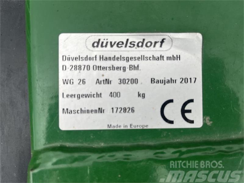 Düvelsdorf 2 M GRÆSMARKS-AFPUDSER Niidukid